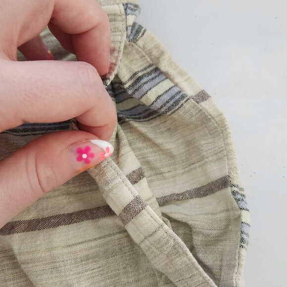 Patagonia Island Hemp Baggies - Tarkine Stripe Small Beige - Picture 3 of 7